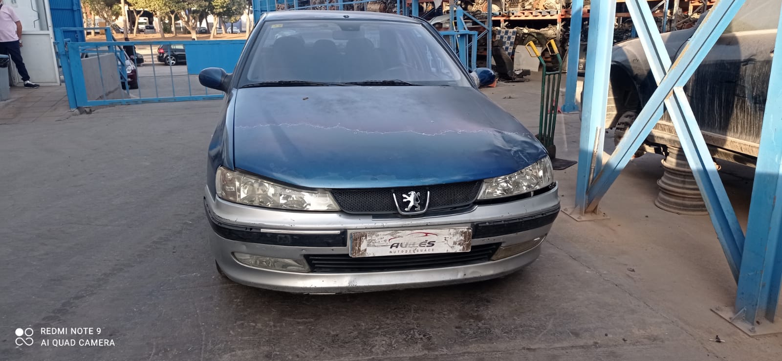 PEUGEOT 406 1 generation (1995-2004) Охлаждающий радиатор 9635989980 18404250