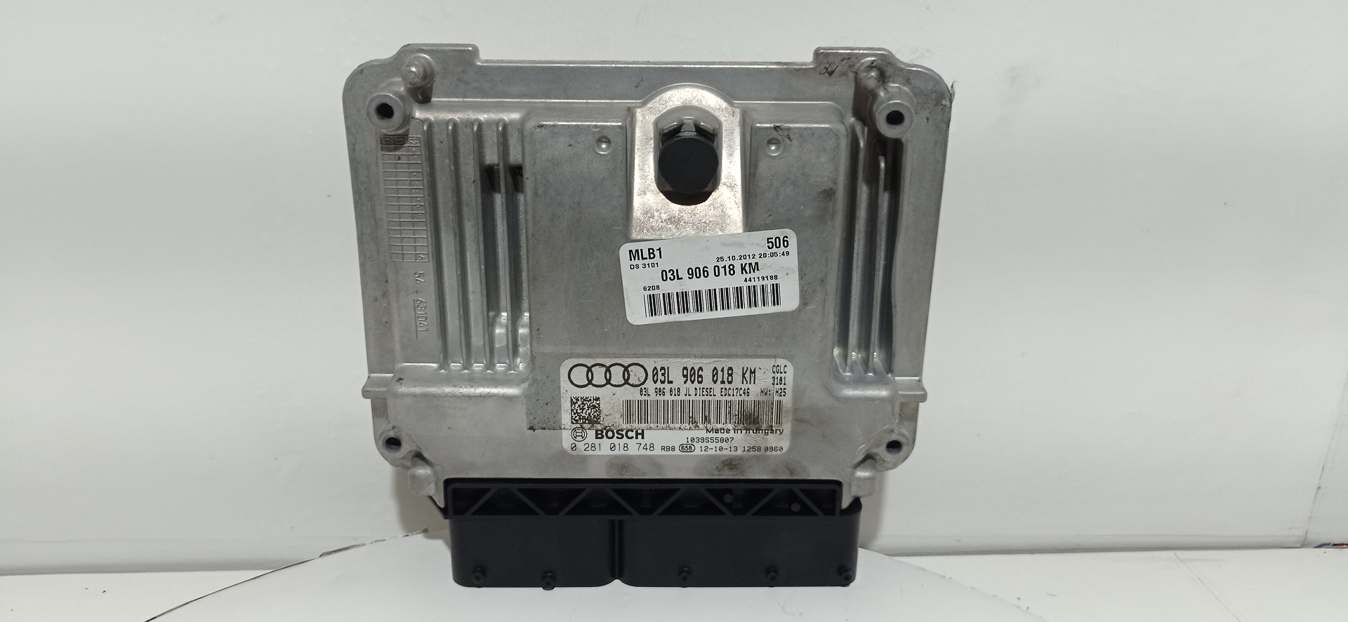 AUDI A4 B8/8K (2011-2016) Motorkontrolenhed ECU 03L906018KM 20869679