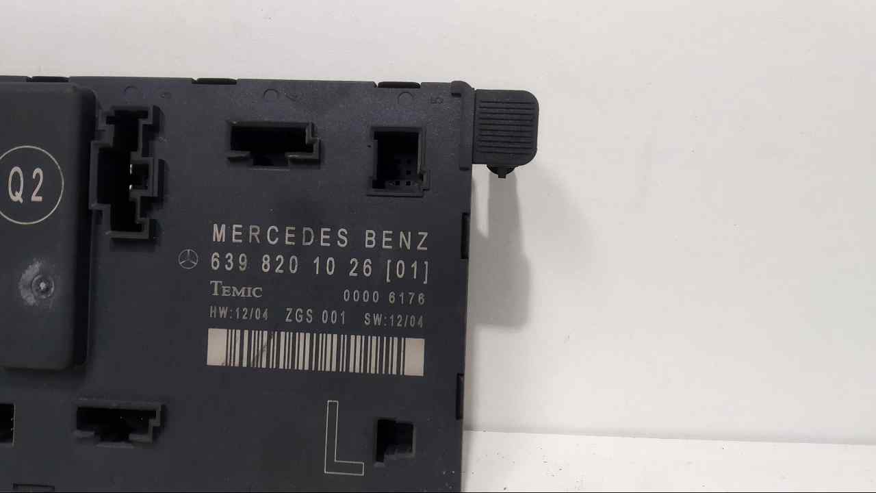 MERCEDES-BENZ Vito W639 (2003-2015) Citau veidu vadības bloki 6398201026 23499829