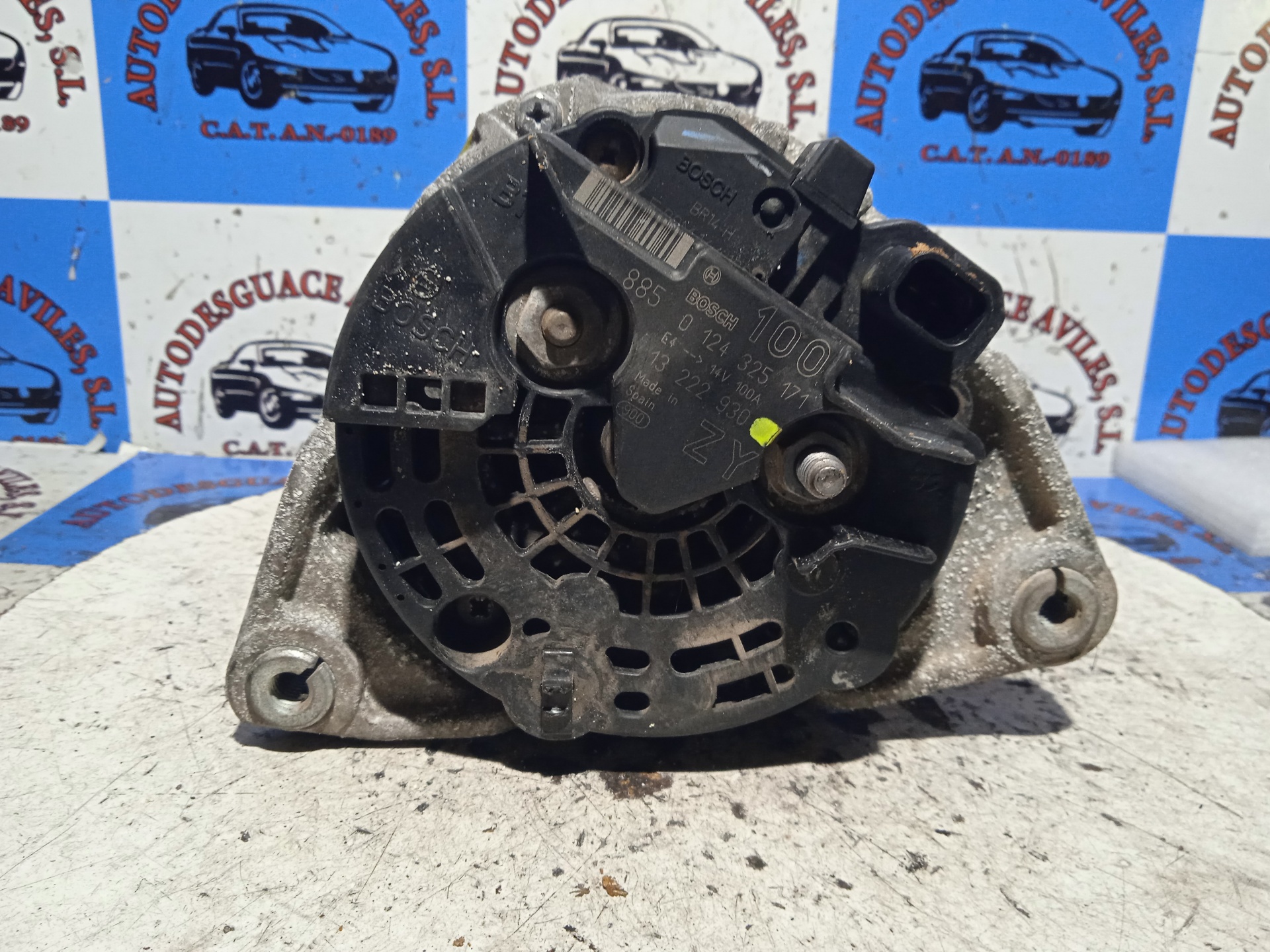 OPEL Corsa D (2006-2020) Alternator 0124325171 25220903