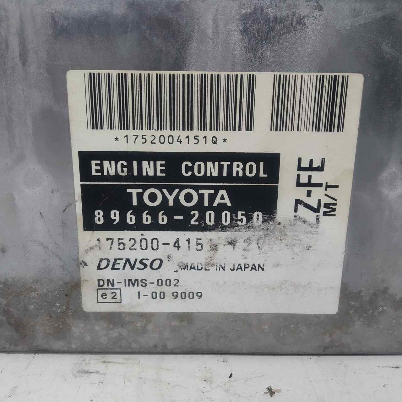 TOYOTA Celica 7 generation (1999-2006) Блок за управление на двигателя ECU 8966620050 25157178