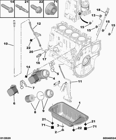 MASERATI 207 1 generation (2006-2009) Egyéb motortéralkatrészek 1103N9 23499965