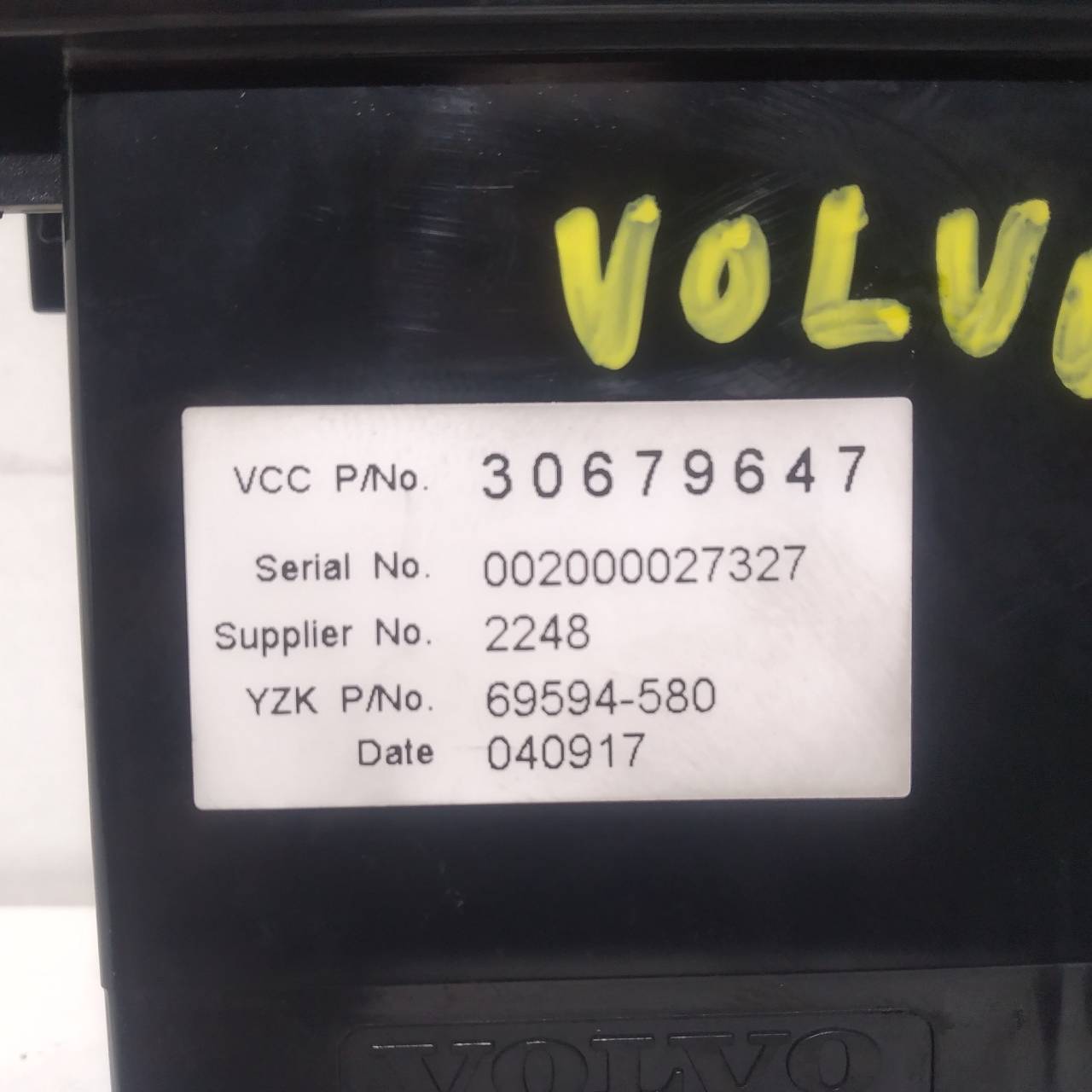 VOLVO V50 1 generation (2003-2012) Autres pièces intérieures 30679647 25221887