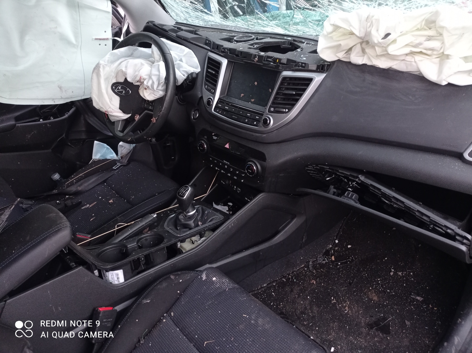 HYUNDAI Tucson 3 generation (2015-2021) Motor de control geam ușă  dreapta spate 25222750