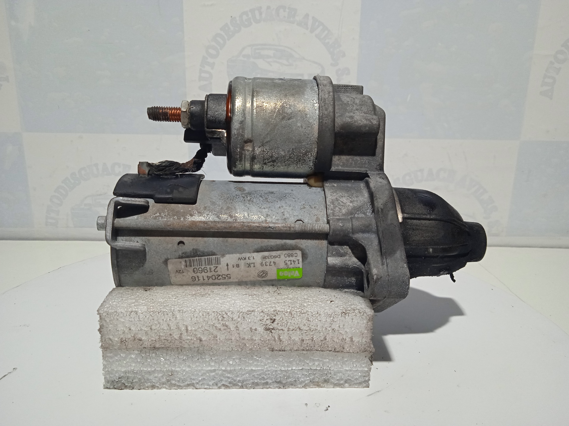 FIAT Doblo 1 generation (2001-2017) Starter Motor 55204116 18386791