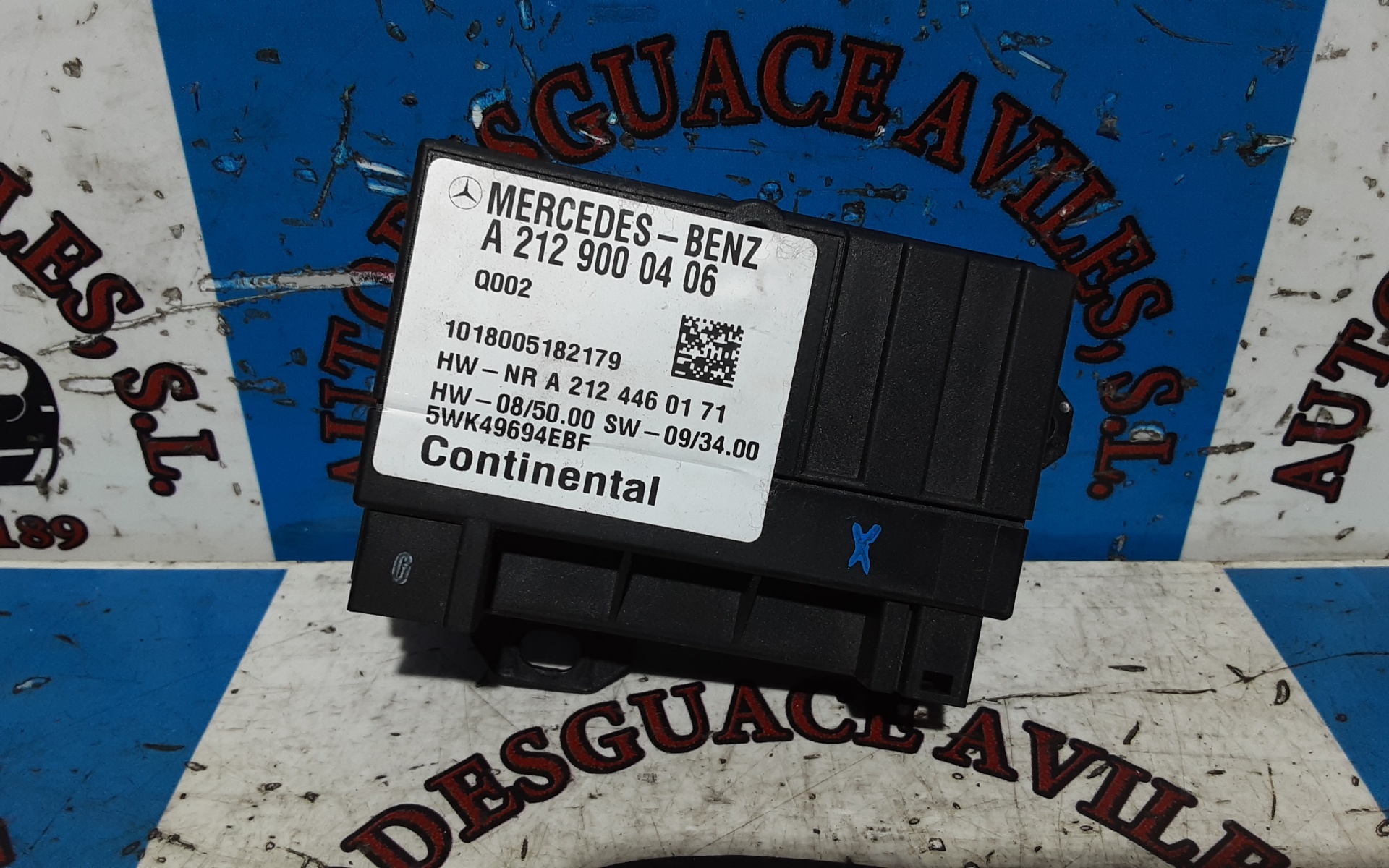 MERCEDES-BENZ GLK-Class X204 (2008-2015) Fuel injectors control unit A2129000406, A2124460171 18377355