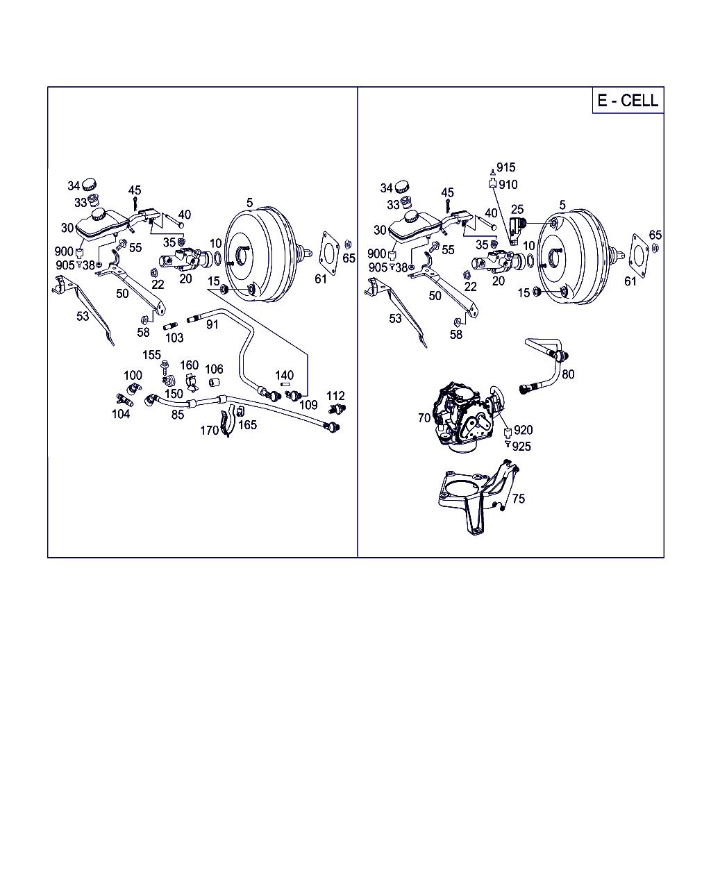 MERCEDES-BENZ Vito W639 (2003-2015) Brake Servo Booster A0004311727 23500085