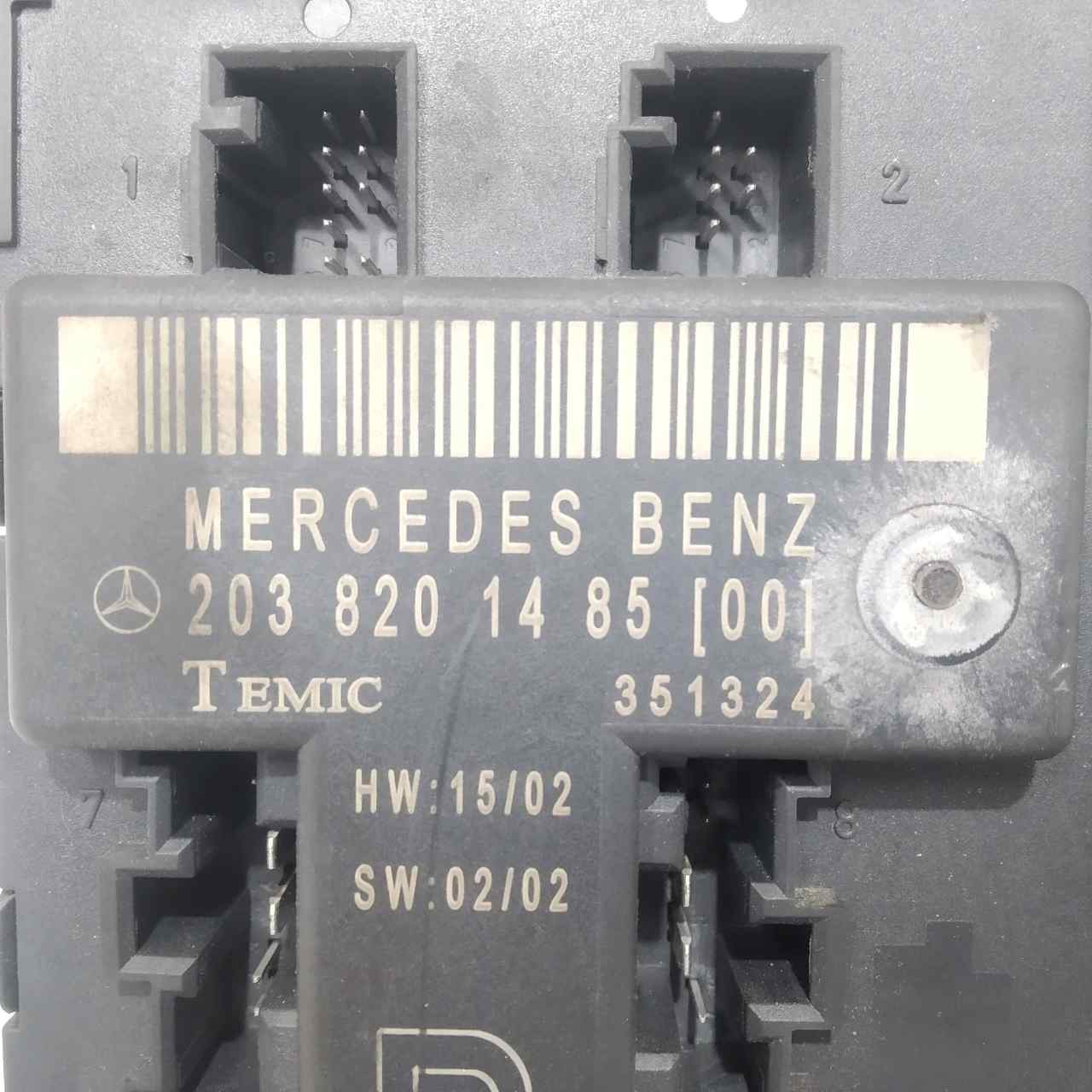 MERCEDES-BENZ C-Class W203/S203/CL203 (2000-2008) Autres unités de contrôle 2038201485 24867150