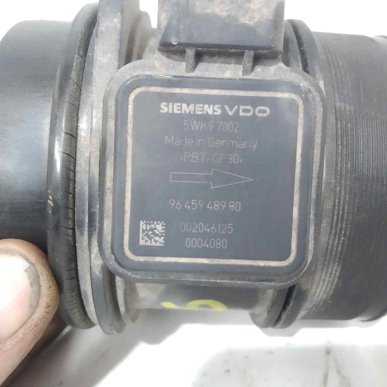 RENAULT C5 2 generation (2008-2017) Masseluftstrømsensor MAF 9645948980 25590174