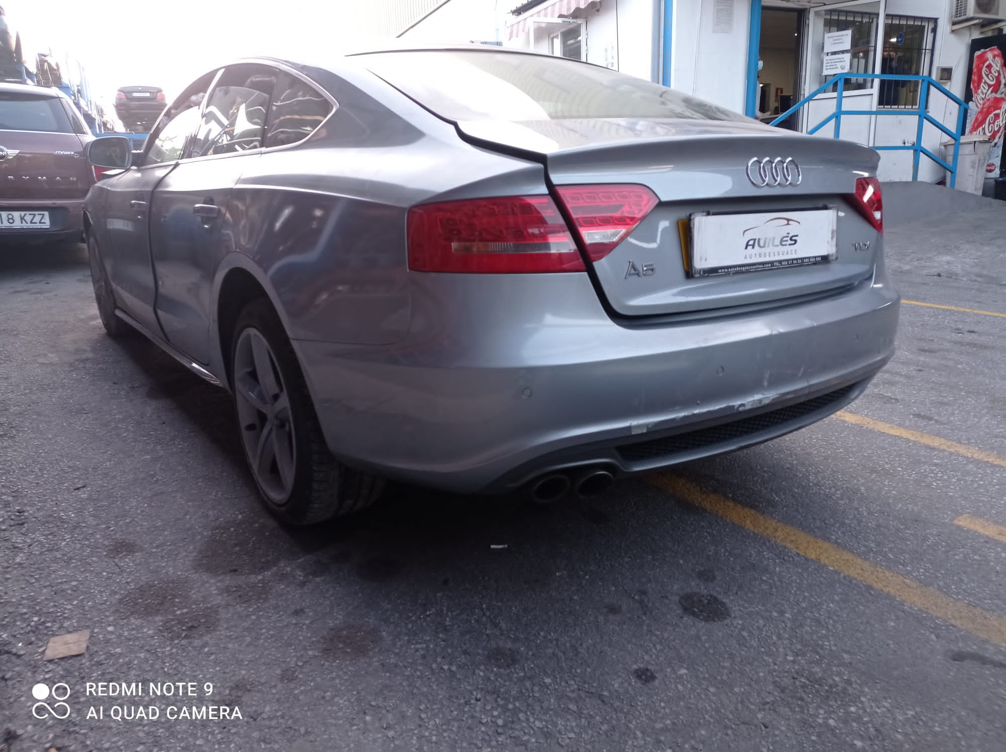 AUDI A5 Sportback 8T (2009-2011) Jobb hátsó ajtó ablakemelője 8T8839461 25222830