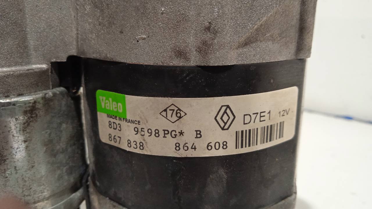 RENAULT Clio 2 generation (1998-2013) Starter Motor D7E1 20814756