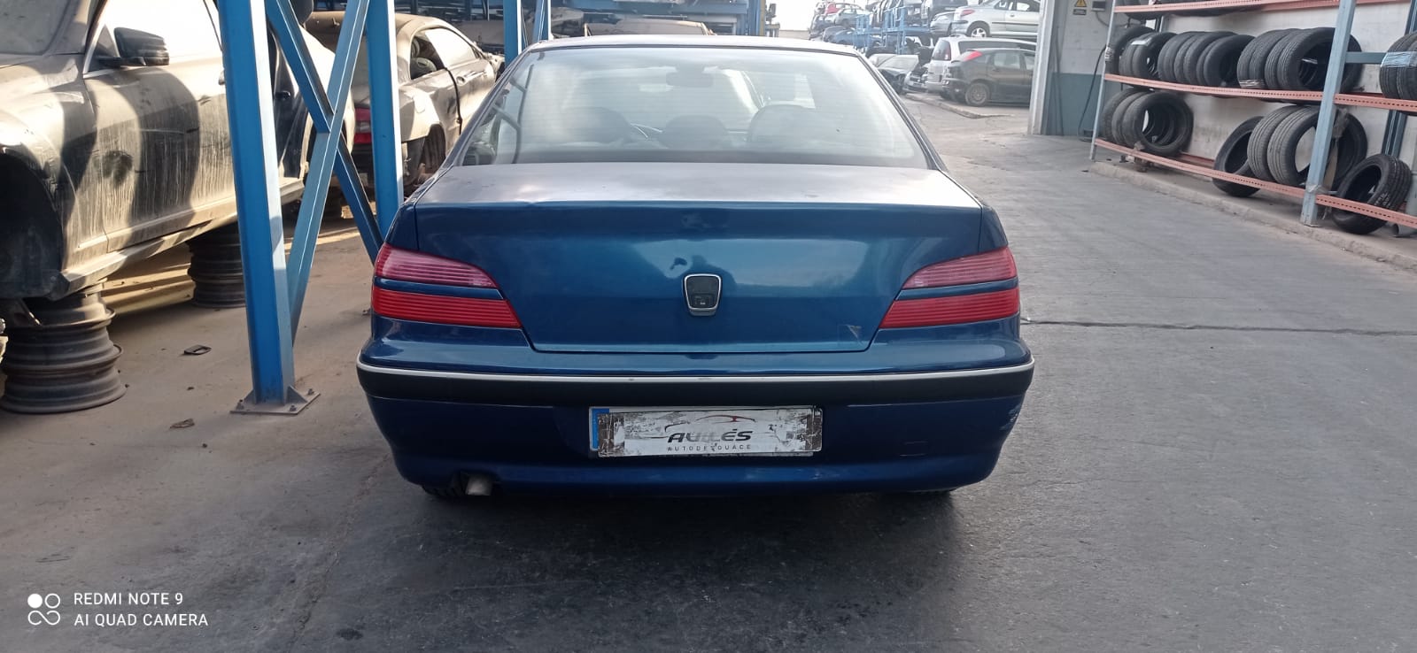 PEUGEOT 406 1 generation (1995-2004) Охлаждающий радиатор 9635989980 18404250