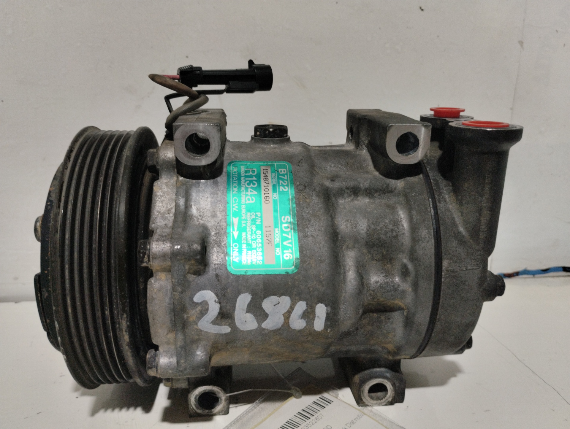 ALFA ROMEO 147 2 generation (2004-2010) Air Condition Pump 60653652 24486825