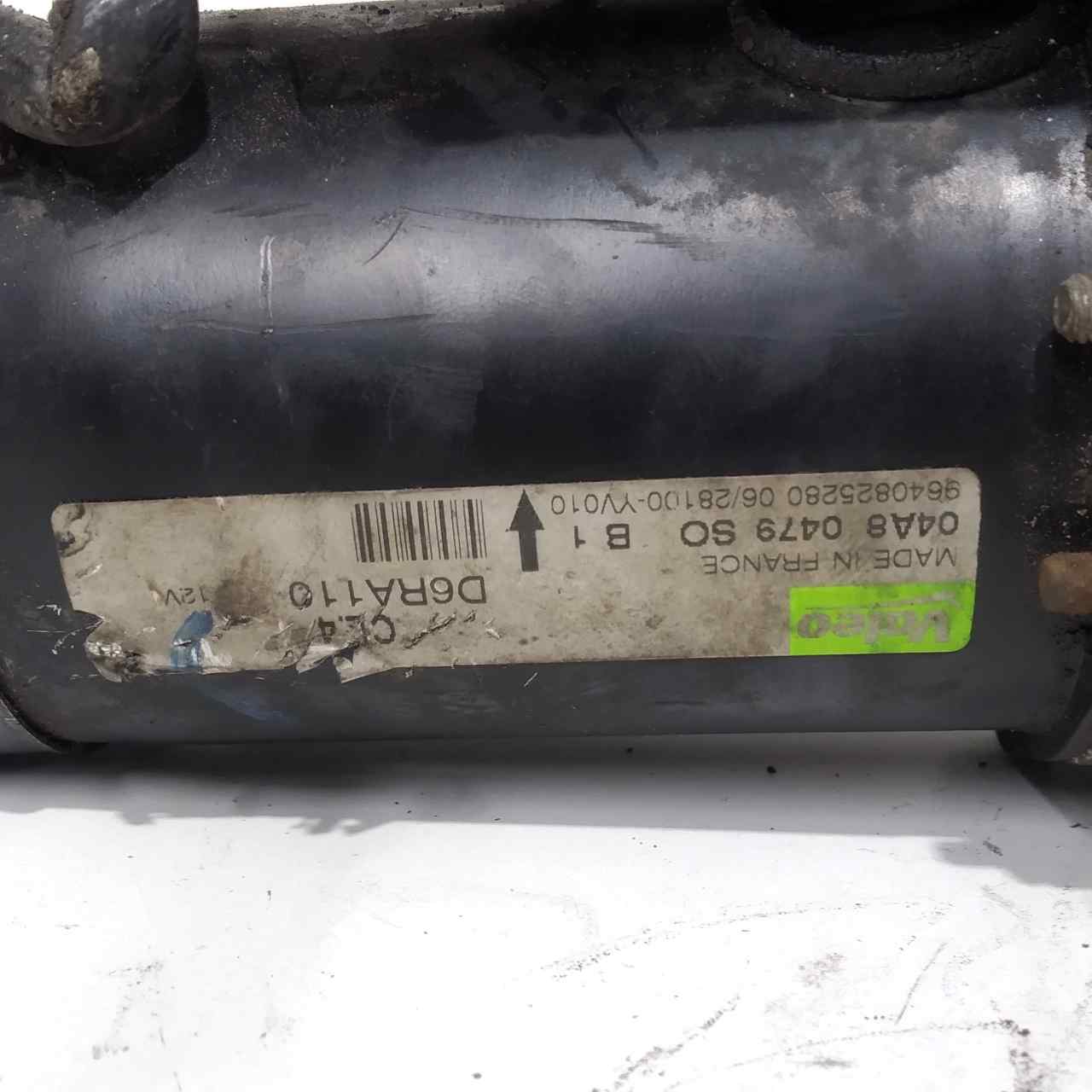 CITROËN C4 1 generation (2004-2011) Starter Motor 9640825280 25434701