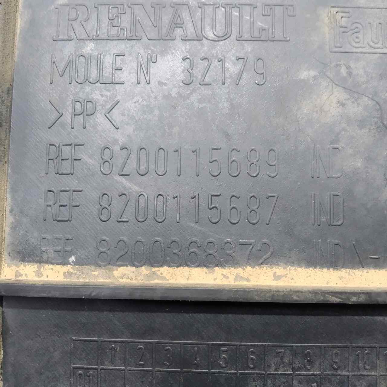 RENAULT Megane 2 generation (2002-2012) Első motorburkolat 8200115689 25223081