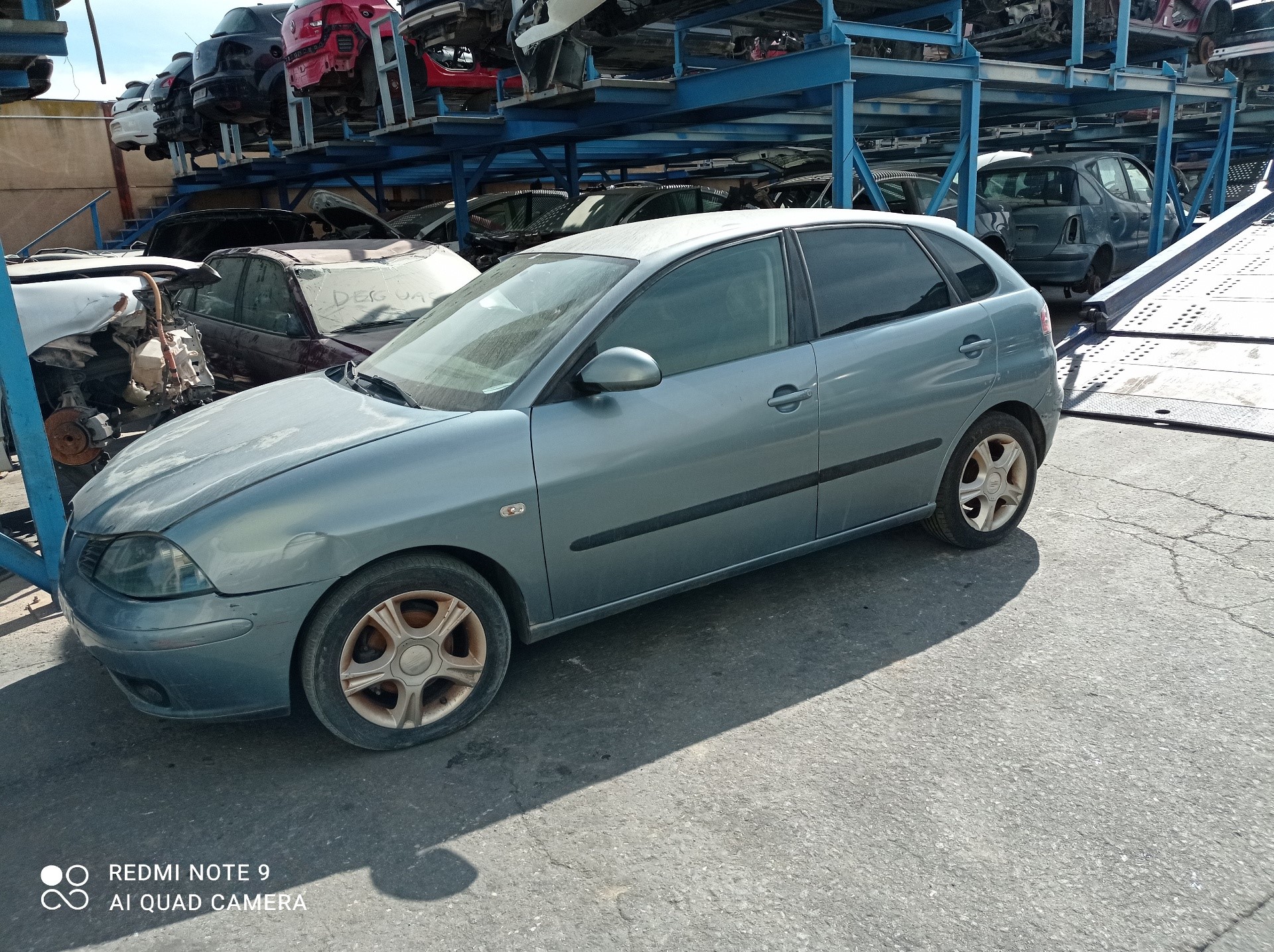 SEAT Ibiza 3 generation (2002-2008) Маторчик стеклоподъемника передней левой двери 987086100 24537566