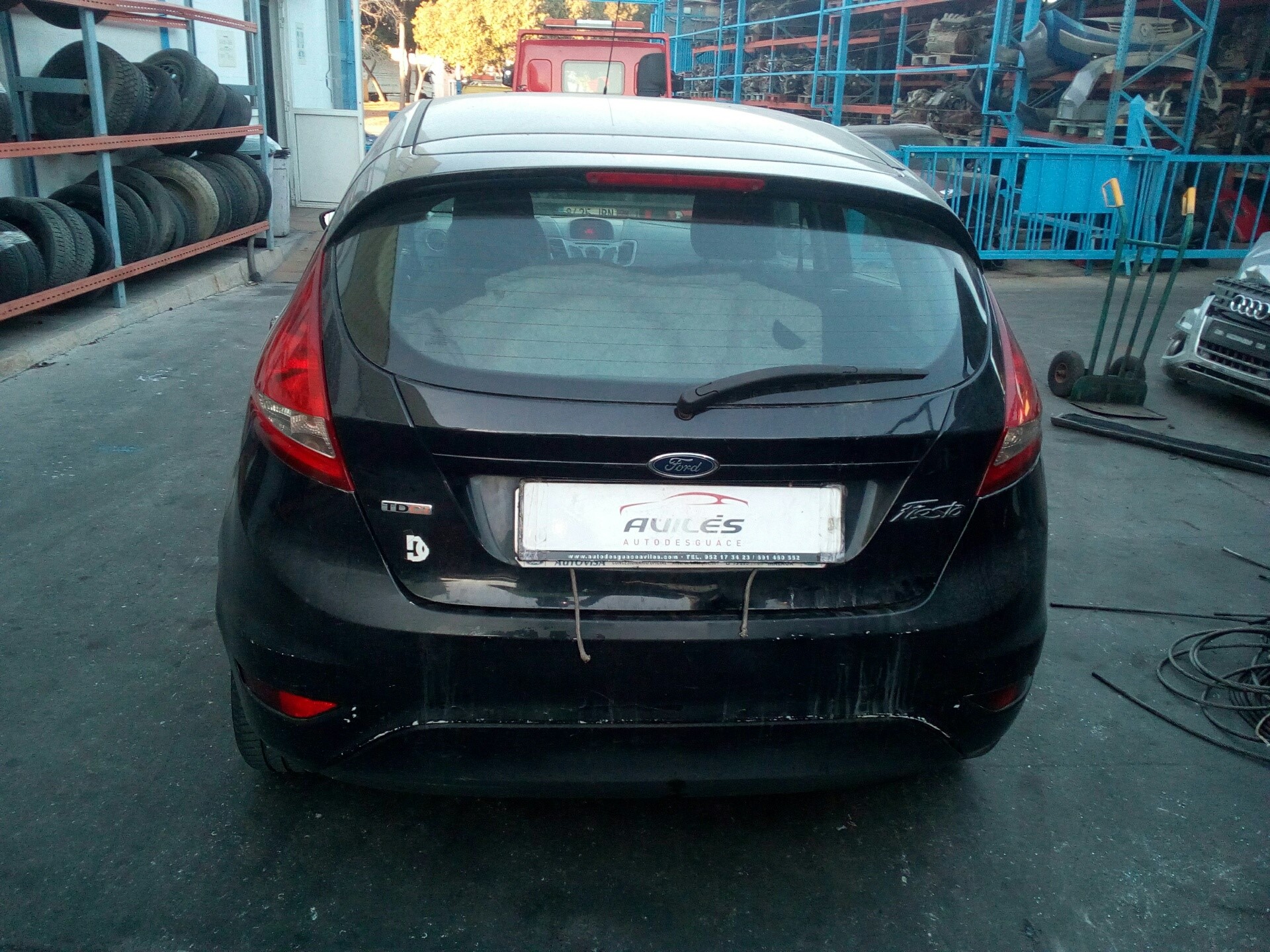 FORD Fiesta 5 generation (2001-2010) Ridicător de geam ușă dreapta față 8A61A045H17AG 18385484