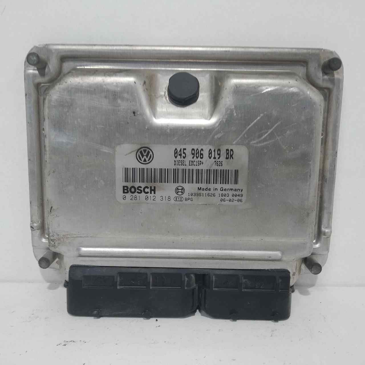 SEAT Ibiza 3 generation (2002-2008) Блок управления двигателем 045906019BR 24511412