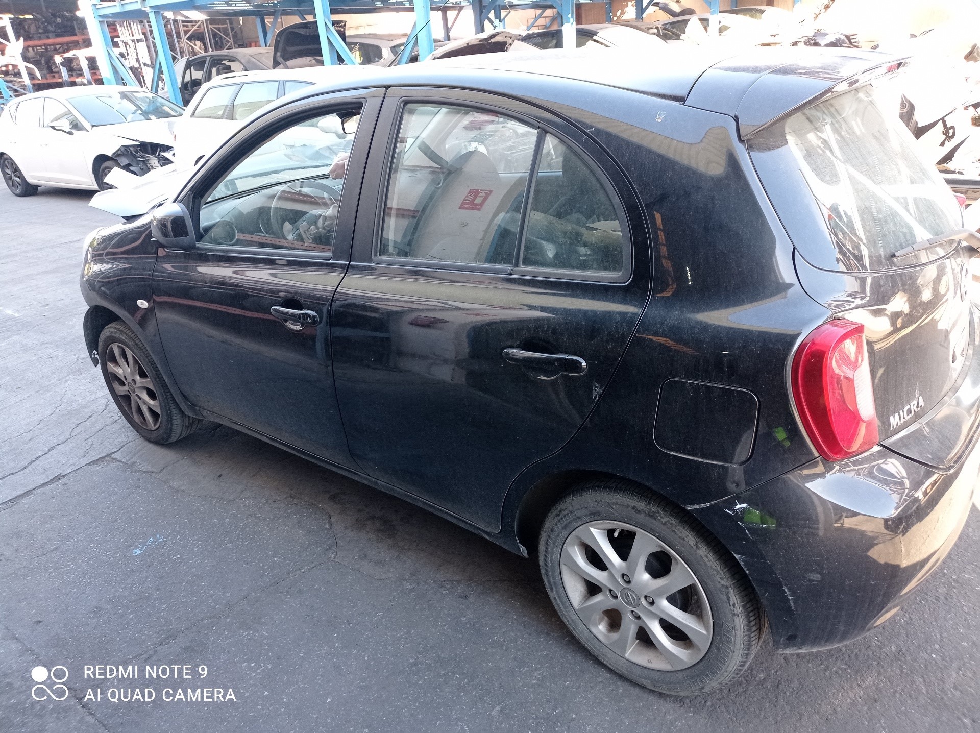 NISSAN Micra K13 (2010-2016) Датчик масового витоку повітря MAF 226807S000 20869711