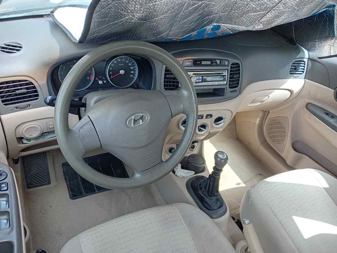 HYUNDAI Accent MC (2006-2011) Зеркало передней левой двери 23892163