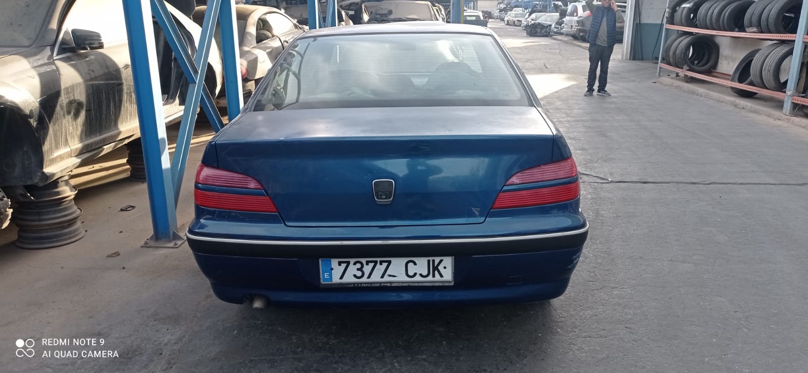 PEUGEOT 406 1 generation (1995-2004) Охлаждающий радиатор 9635989980 18404250