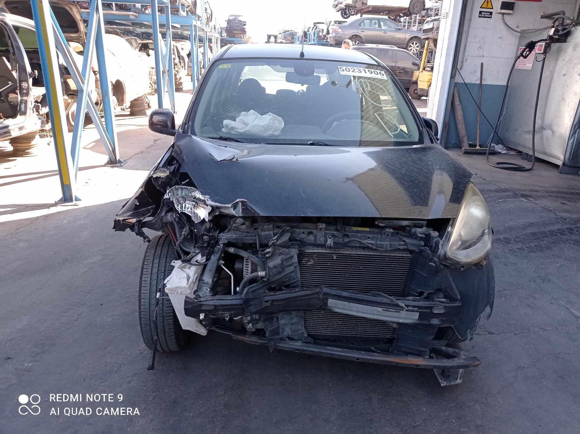 NISSAN Micra K13 (2010-2016) Датчик масового витоку повітря MAF 226807S000 20869711