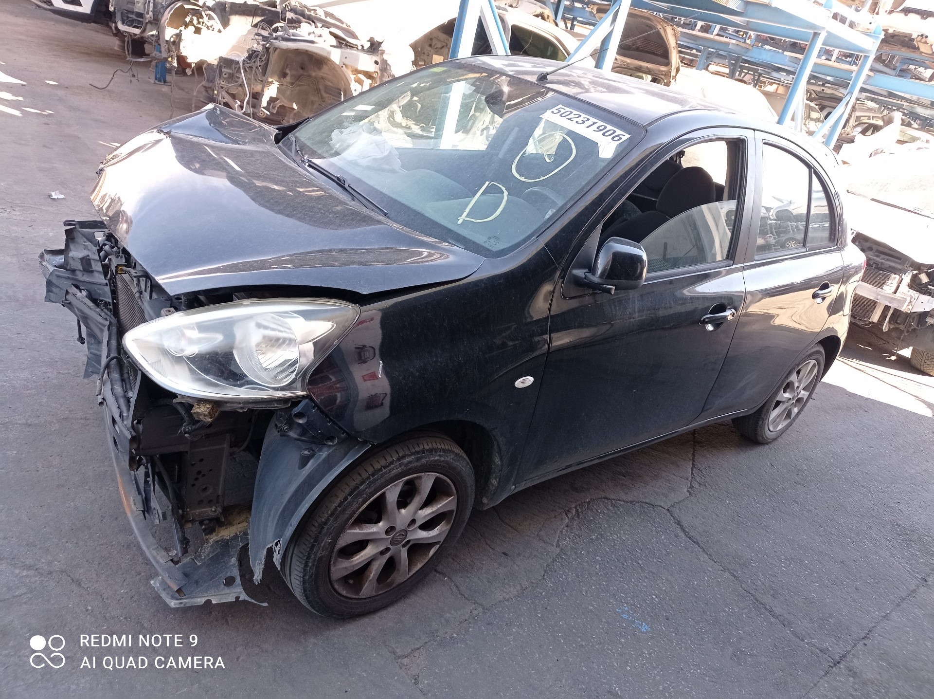 NISSAN Micra K13 (2010-2016) Датчик масового витоку повітря MAF 226807S000 20869711