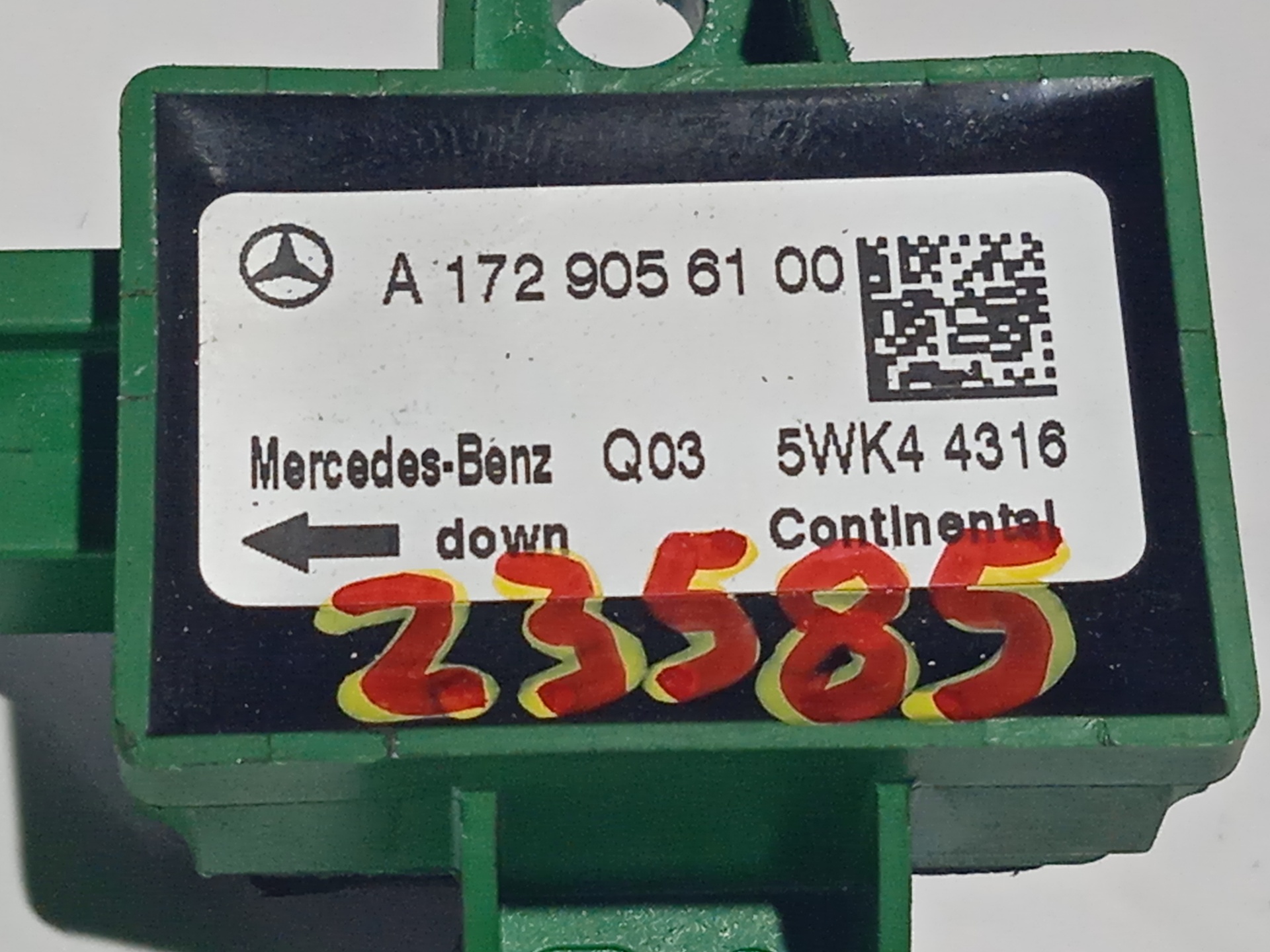 MERCEDES-BENZ E-Class W212/S212/C207/A207 (2009-2016) Other Control Units A1729056100 18389002