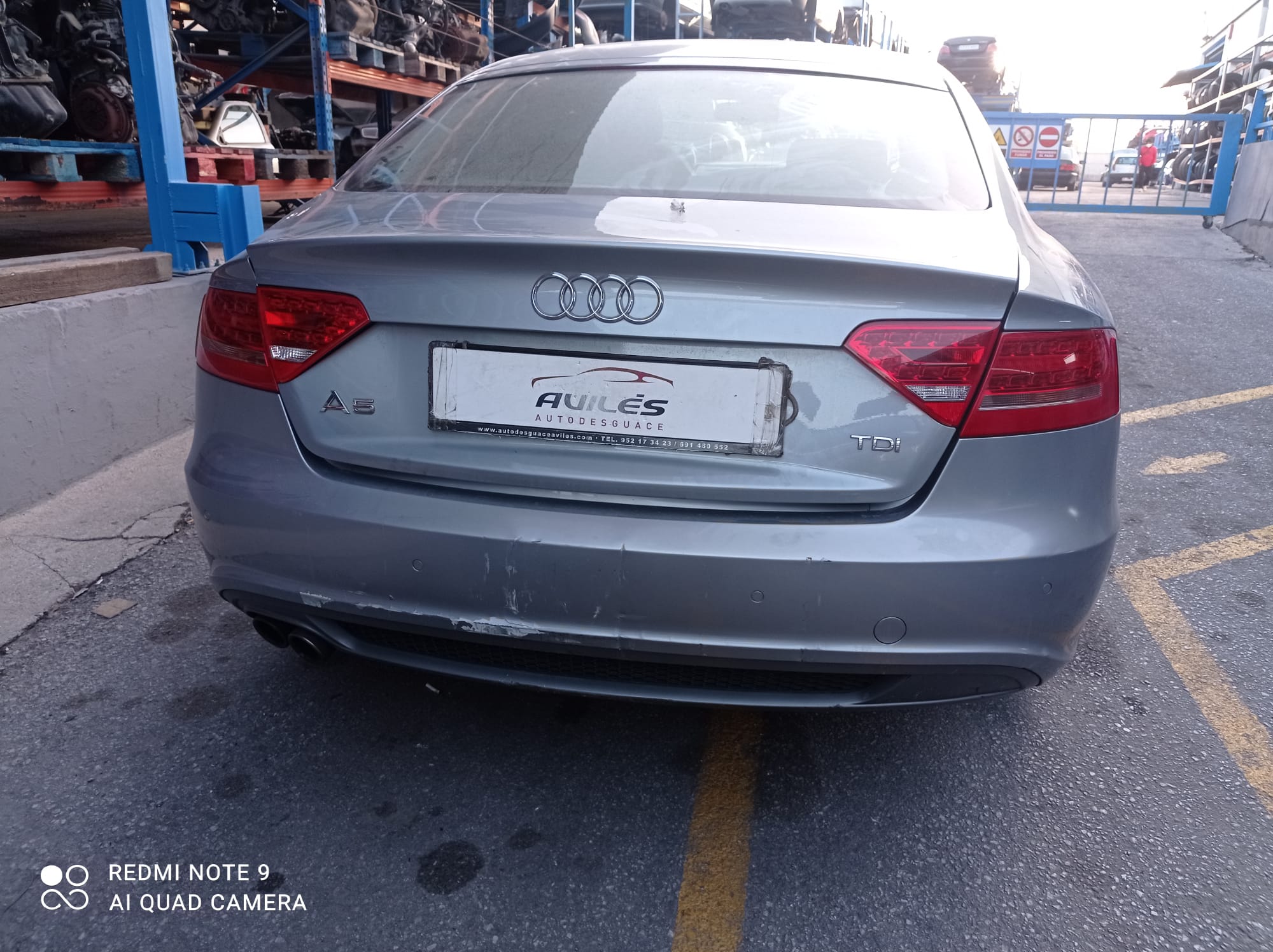 AUDI A5 Sportback 8T (2009-2011) Стеклоподъемник задней левой двери 8T8839461 25222830