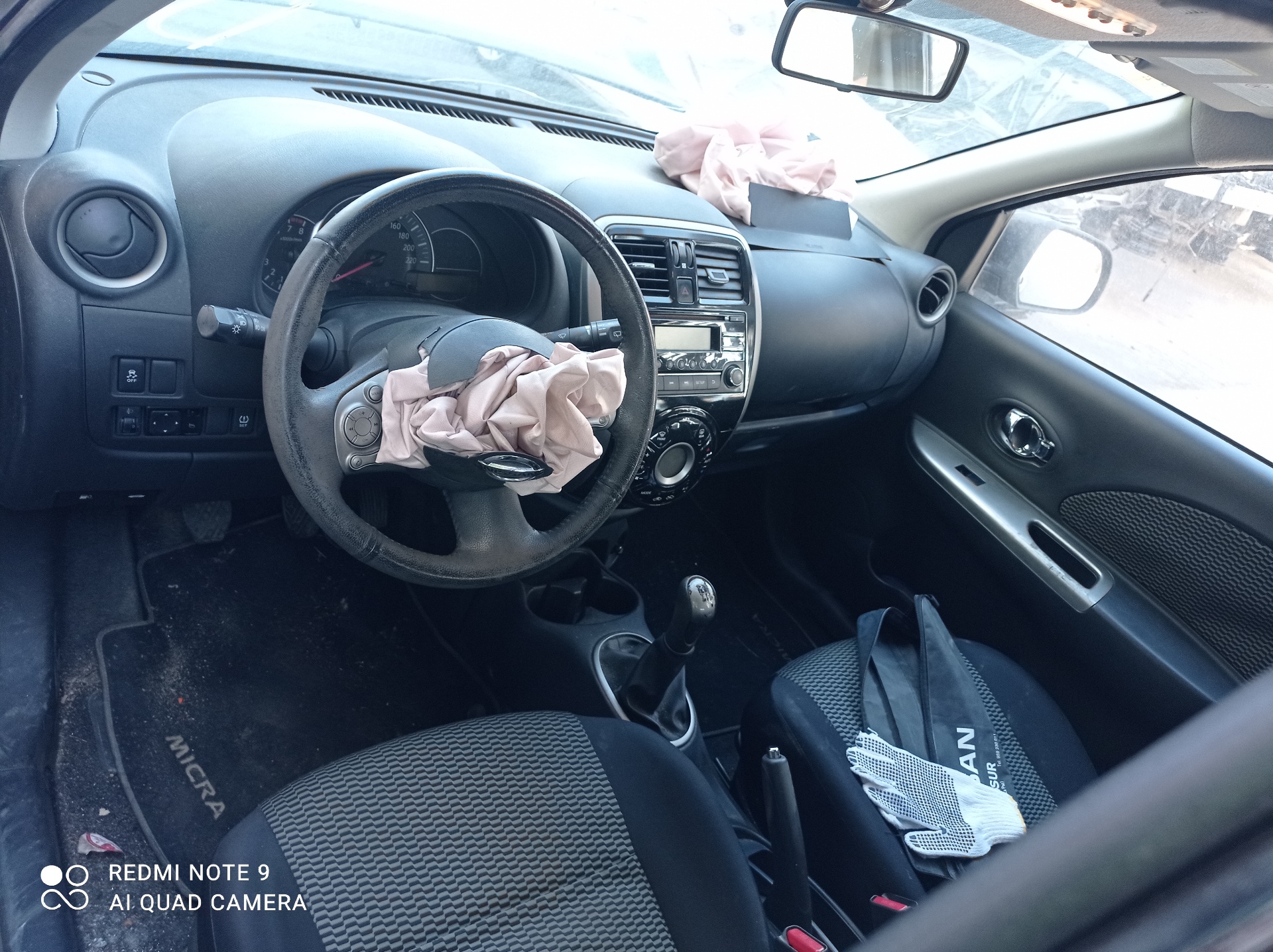 NISSAN Micra K13 (2010-2016) Датчик масового витоку повітря MAF 226807S000 20869711