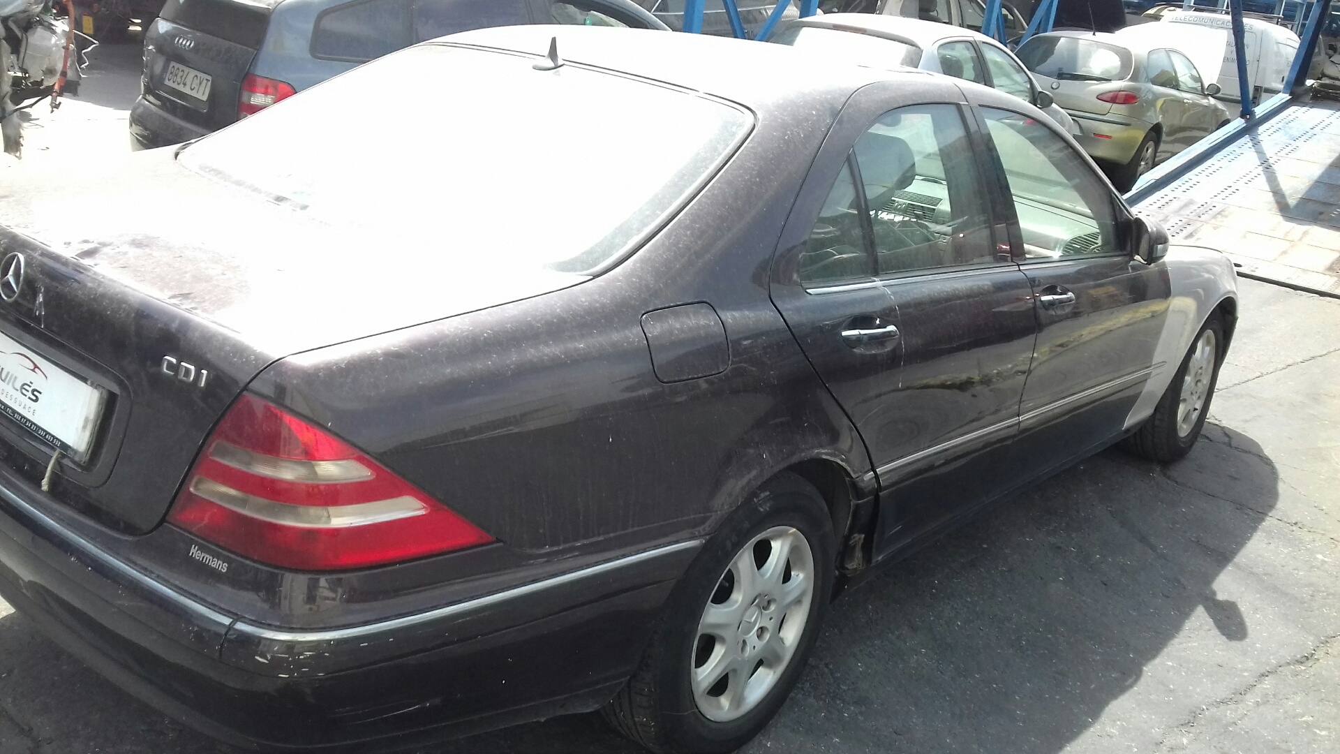 MERCEDES-BENZ S-Class W220 (1998-2005) Блок управления шасси 2205450532 22933055