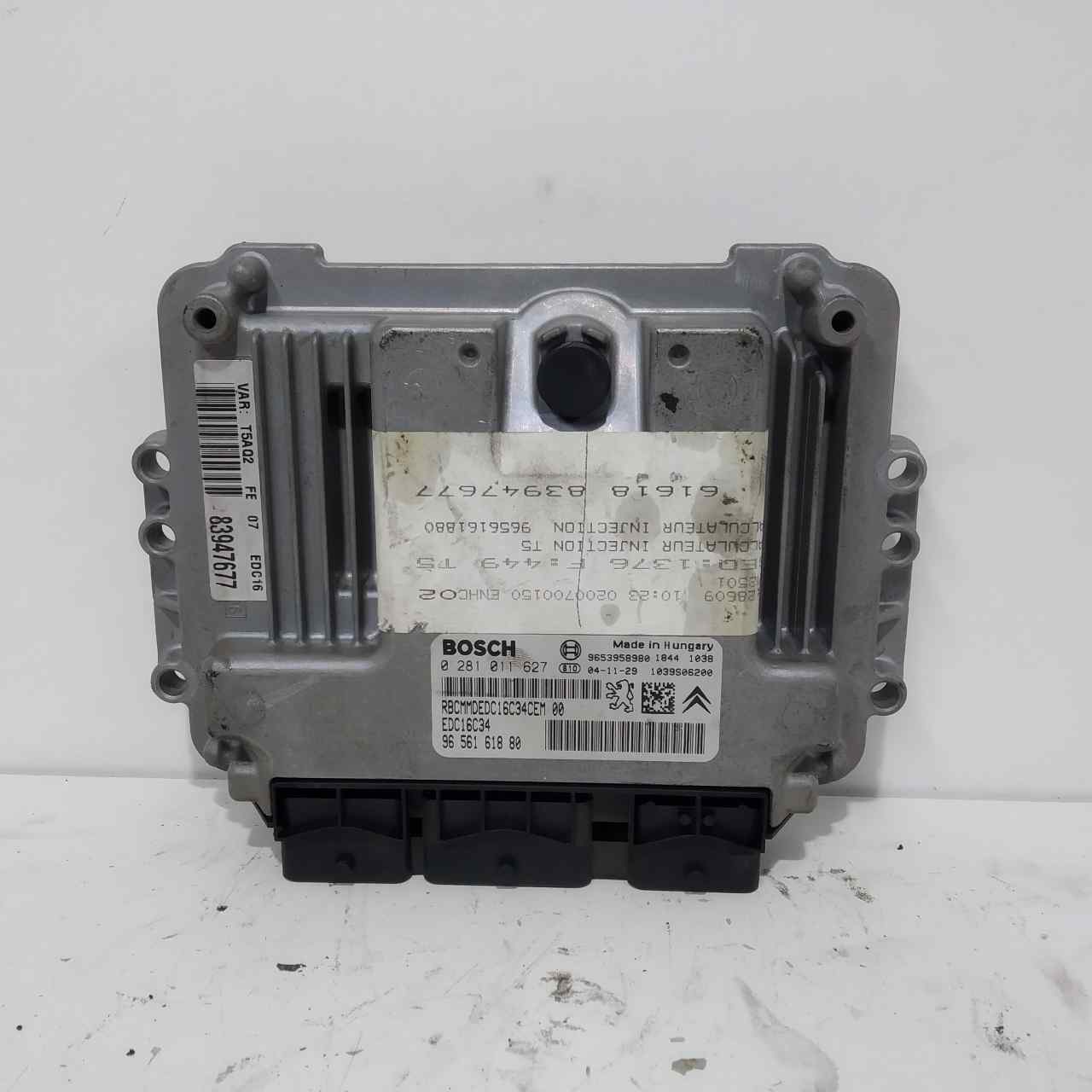 MERCEDES-BENZ C-Class W204/S204/C204 (2004-2015) Engine Control Unit ECU 9656161880 25434714