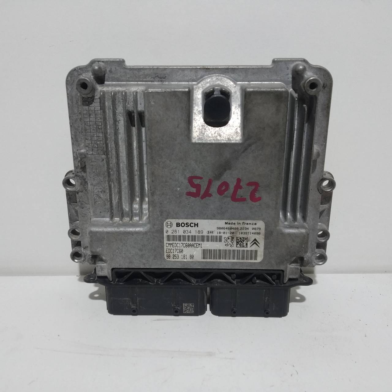 CITROËN C4 Picasso 2 generation (2013-2018) Motorstyrenhet ECU 9825318180 22906939