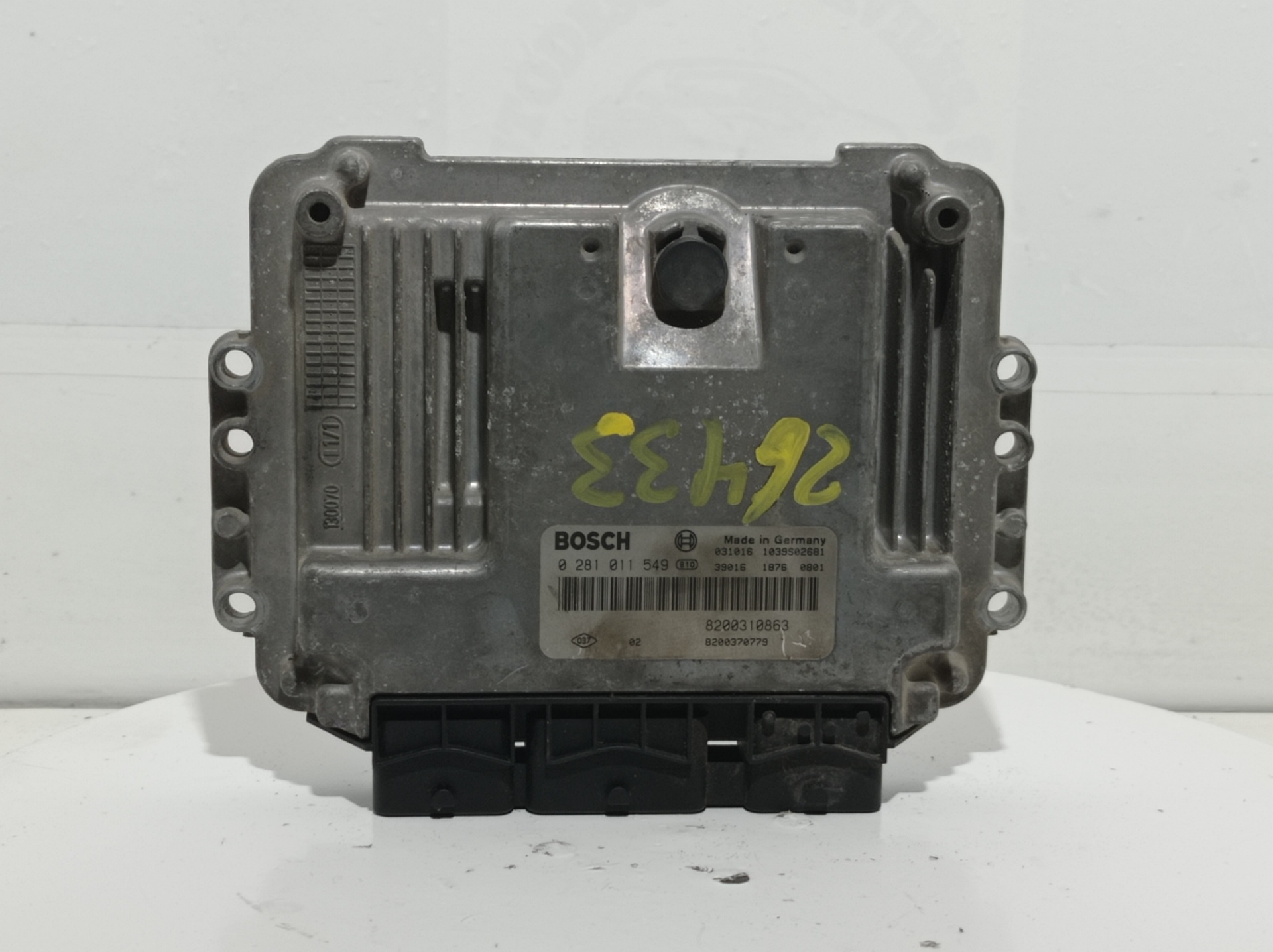 AUDI Megane 2 generation (2002-2012) Блок управления двигателем 0281011549 18402357