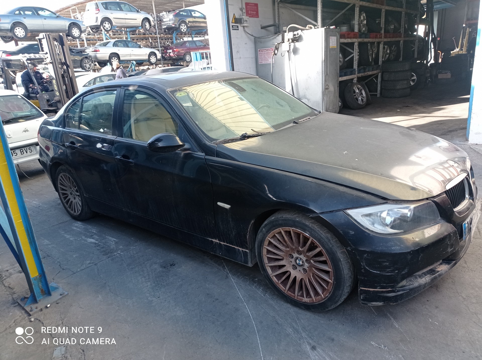 BMW 3 Series E90/E91/E92/E93 (2004-2013) Ohjauspyörän liukurengas Squib 696528801 20869656