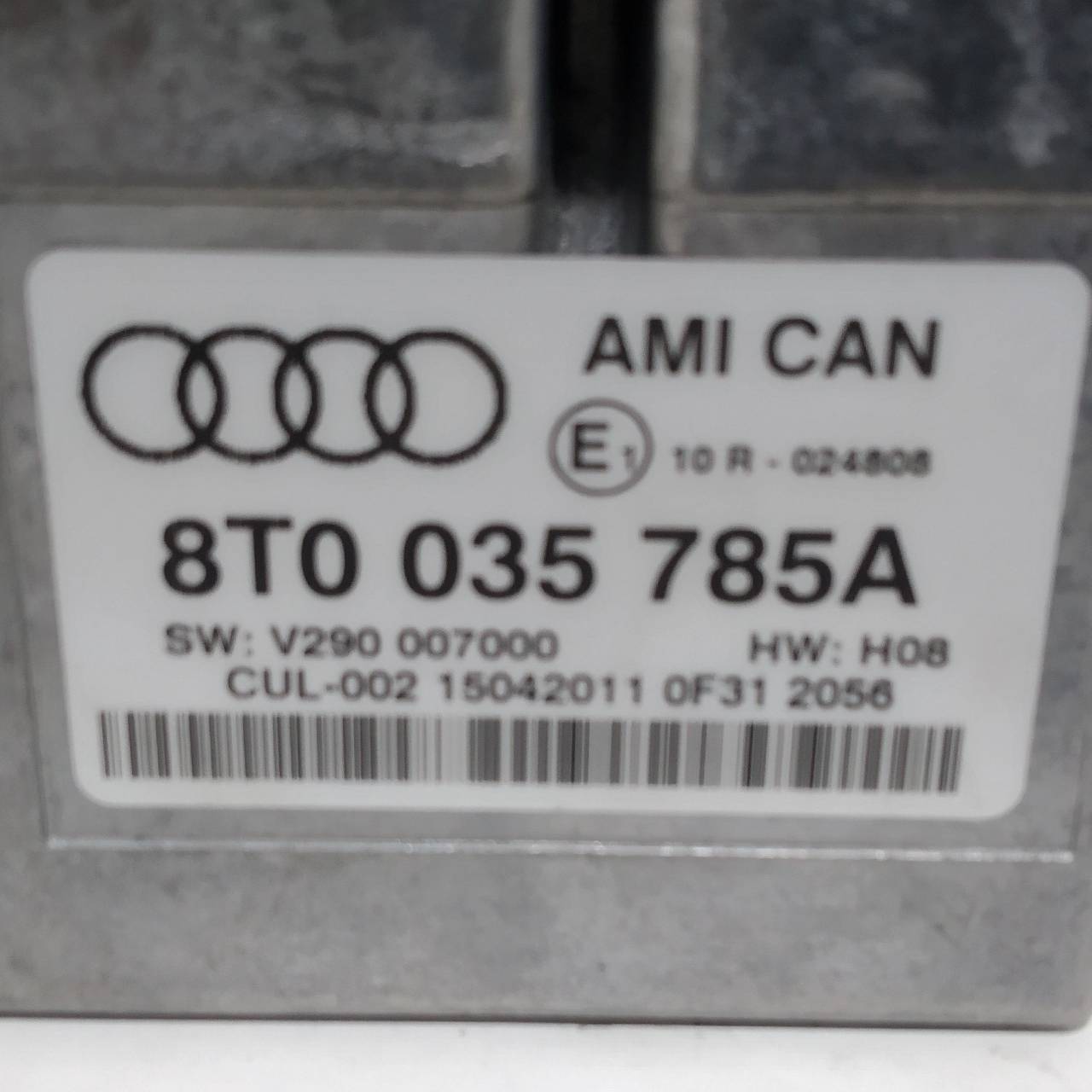 AUDI A4 B8/8K (2011-2016) Другие блоки управления 8T0035785A 25221938