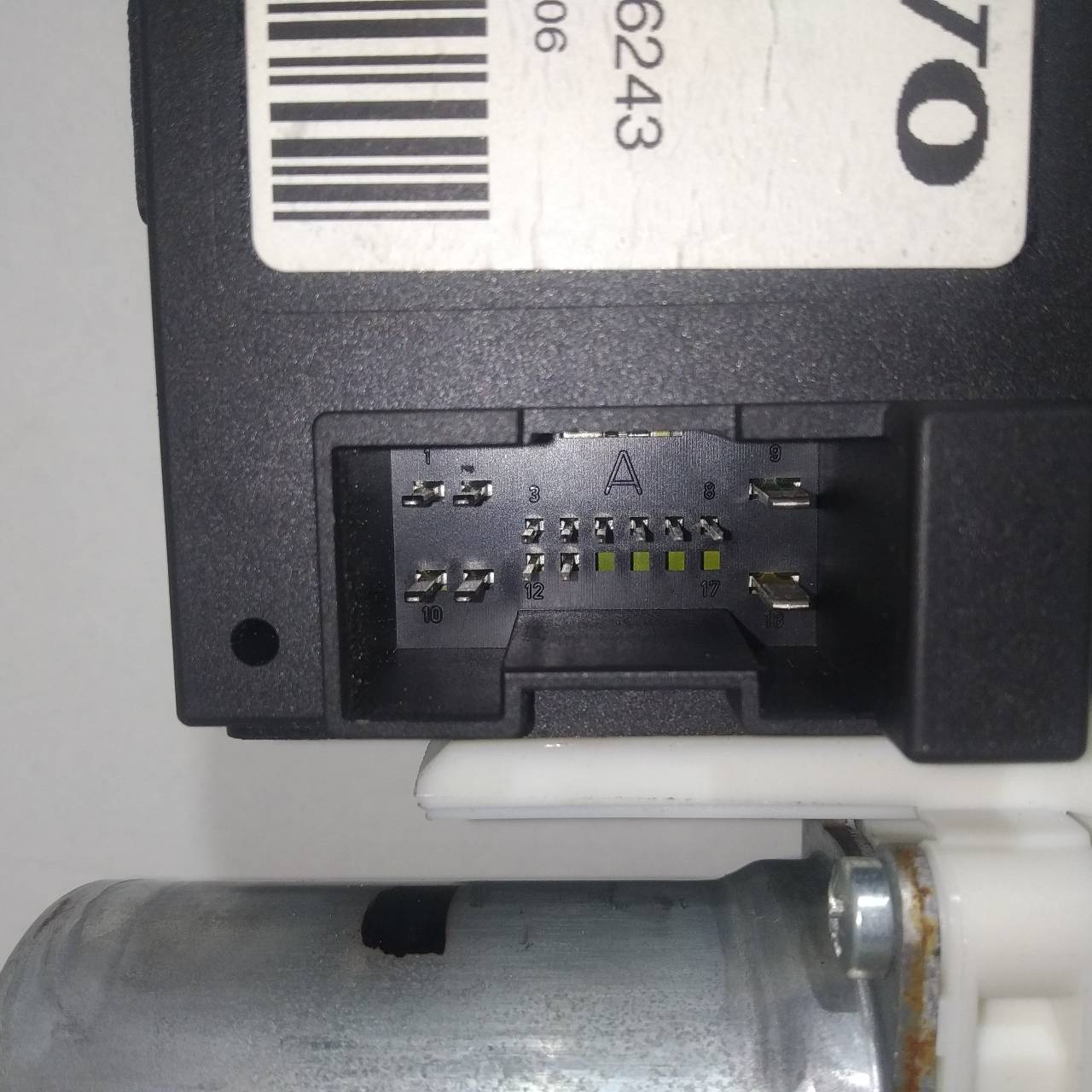 VOLVO V50 1 generation (2003-2012) Motor de control geam ușă  dreapta spate 30710149 25222025