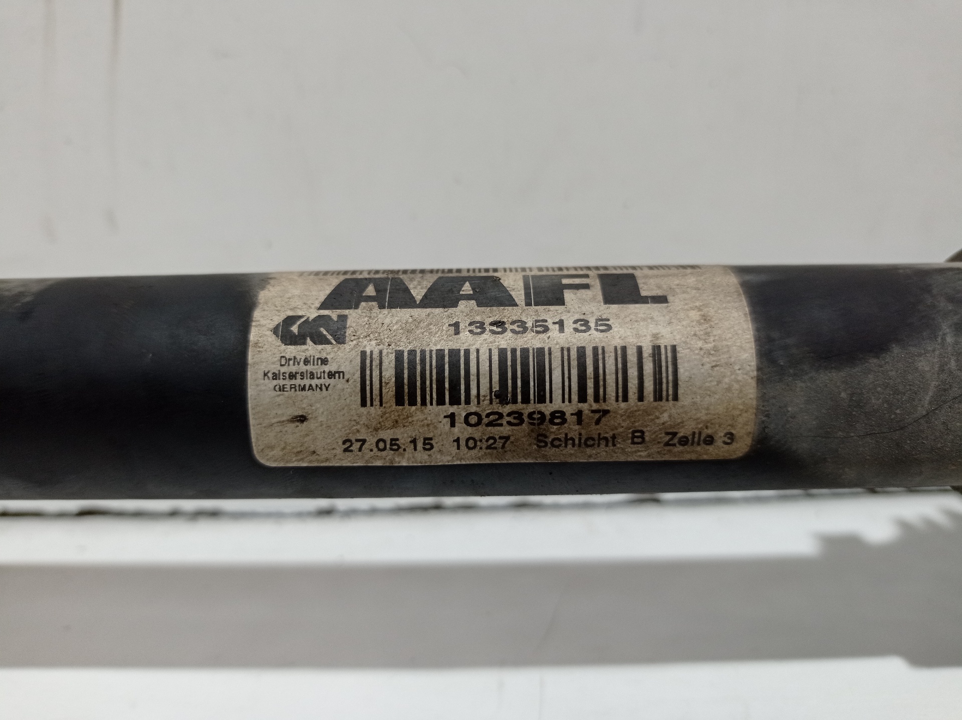 OPEL Astra J (2009-2020) Front Left Driveshaft 13335135 18410520