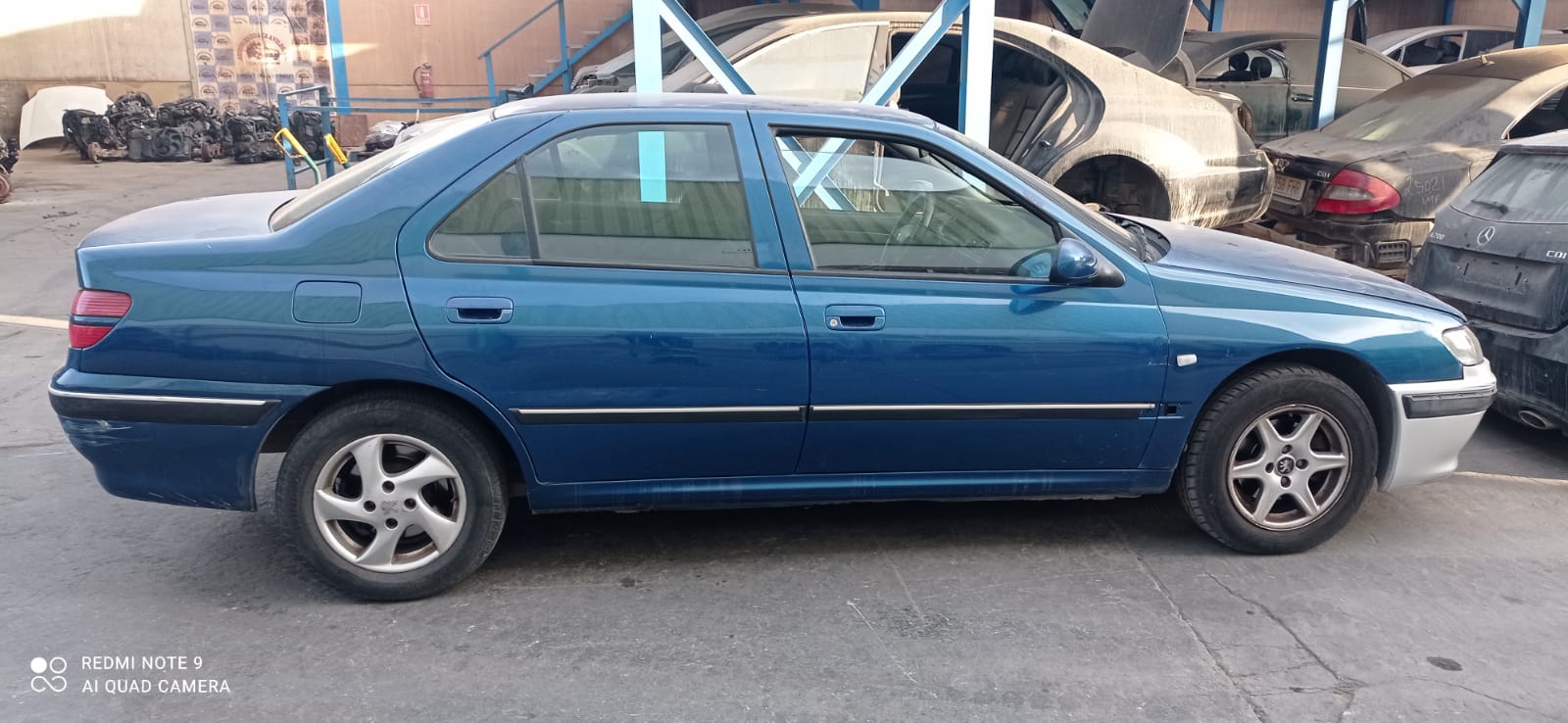 PEUGEOT 406 1 generation (1995-2004) Охлаждающий радиатор 9635989980 18404250