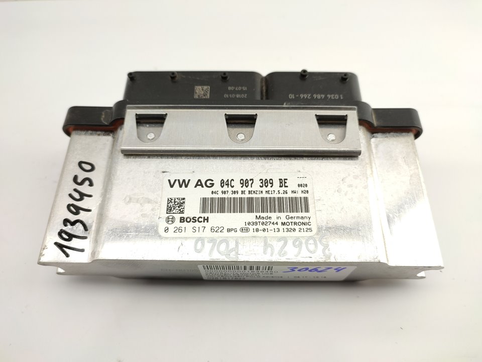 VOLKSWAGEN Polo 6 generation (2017-2024) Motorkontrollenhet ECU 0261S17622 18972769