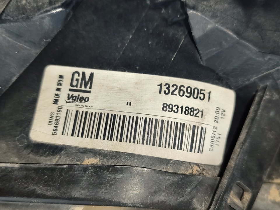 FORD USA Corsa D (2006-2020) Baglygte højre baglygte 13269051 26587682