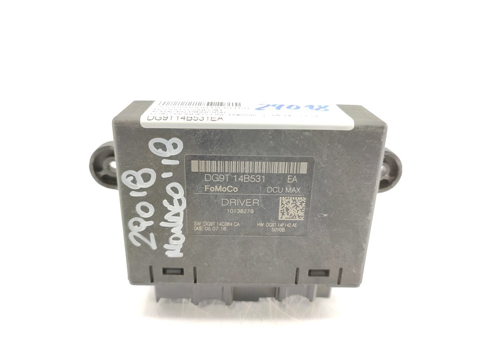 FORD Mondeo 4 generation (2007-2015) Comfort Control Unit DG9T14B531EA 18970026