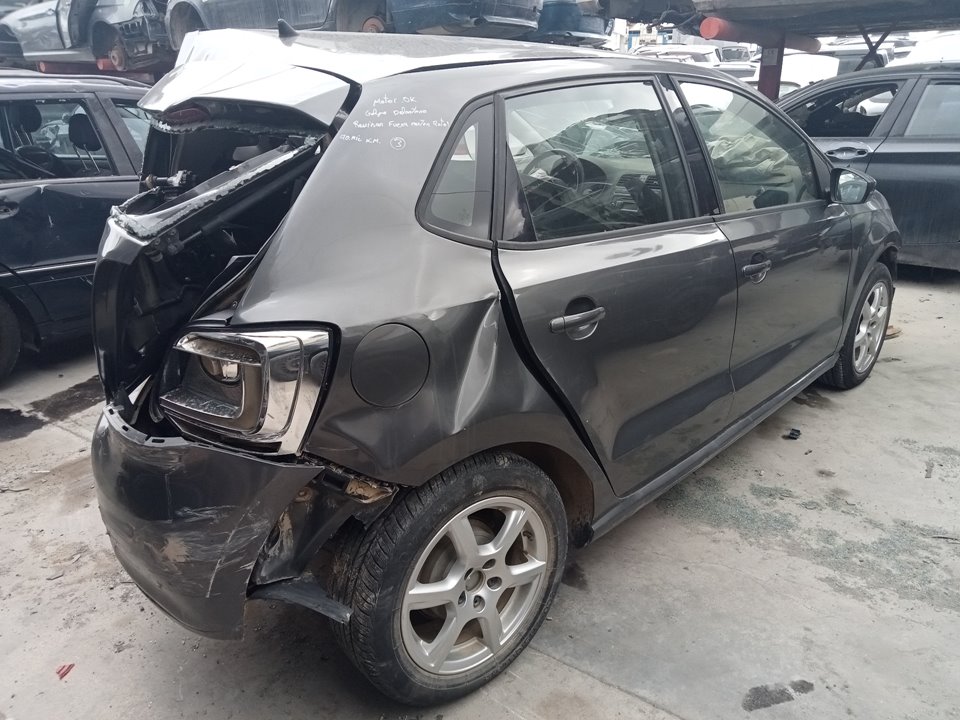 VOLKSWAGEN Polo 5 generation (2009-2017) Galinių dešinių durų stiklo pakelėjas 6R0959812G 18956427