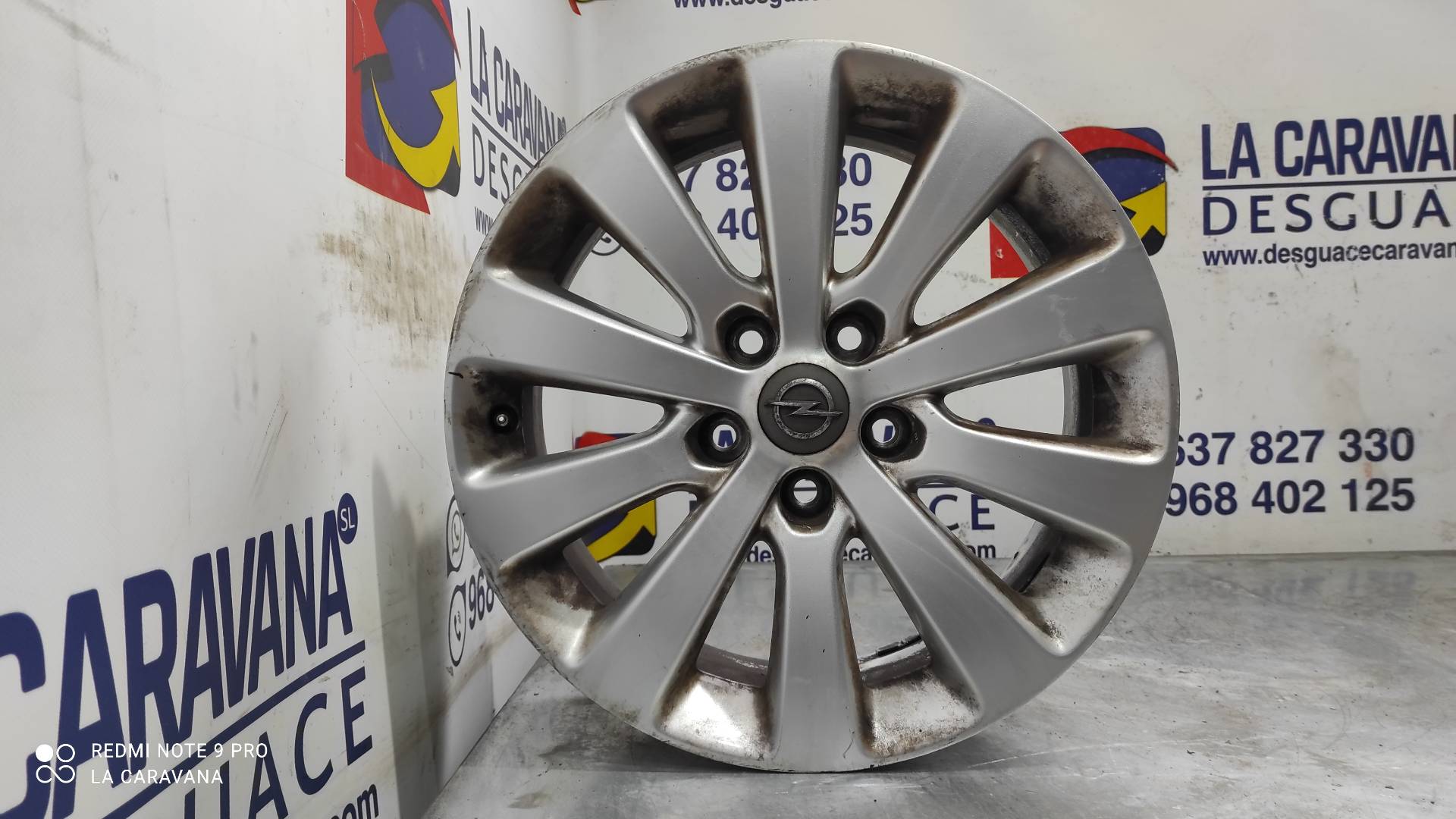 OPEL Astra J (2009-2020) Jeu de roues 17X7 25017477