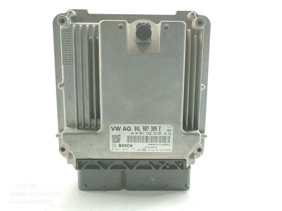 SEAT Leon 3 generation (2012-2020) Motorkontrolenhed ECU 0281019175 23774121