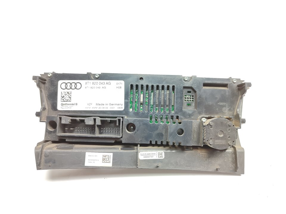 AUDI A4 B8/8K (2011-2016) Climate  Control Unit 8T1820043AG 23638468