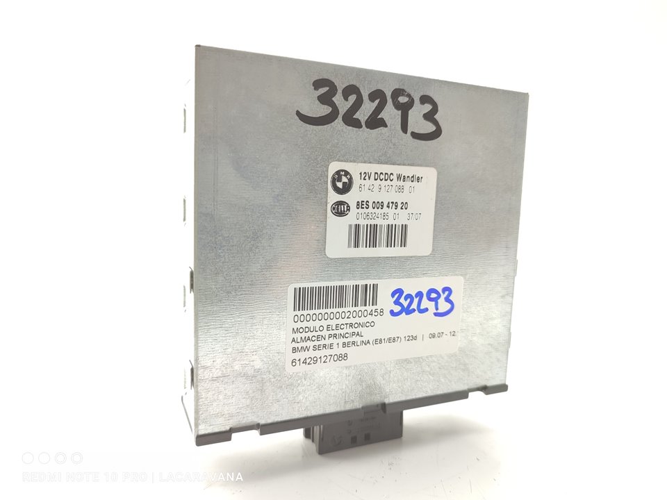 BMW 1 Series E81/E82/E87/E88 (2004-2013) Other Control Units 61429127088 22886197