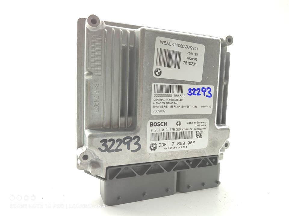 BMW 1 Series E81/E82/E87/E88 (2004-2013) Motorkontrolenhed ECU 7809002 22885954