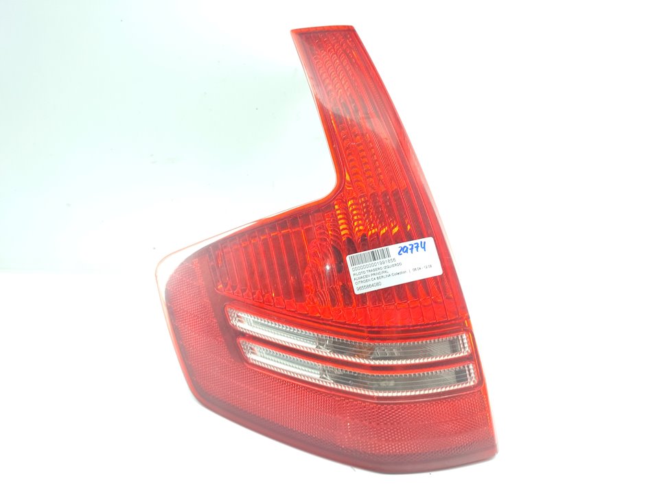 CITROËN C4 1 generation (2004-2011) Rear Left Taillight 9655864080 23778721