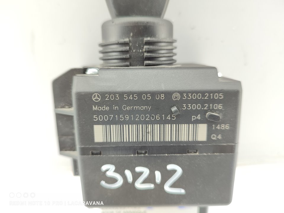 MERCEDES-BENZ C-Class W203/S203/CL203 (2000-2008) Замок зажигания 2035450508 23761829